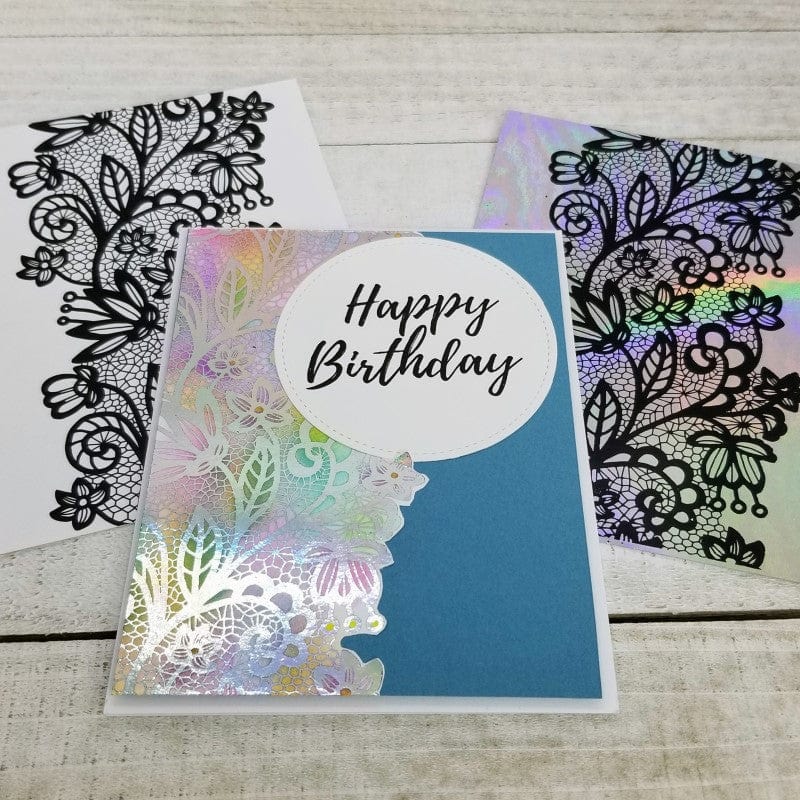 Deco Foil Toner Card Fronts - Lavish Lace –