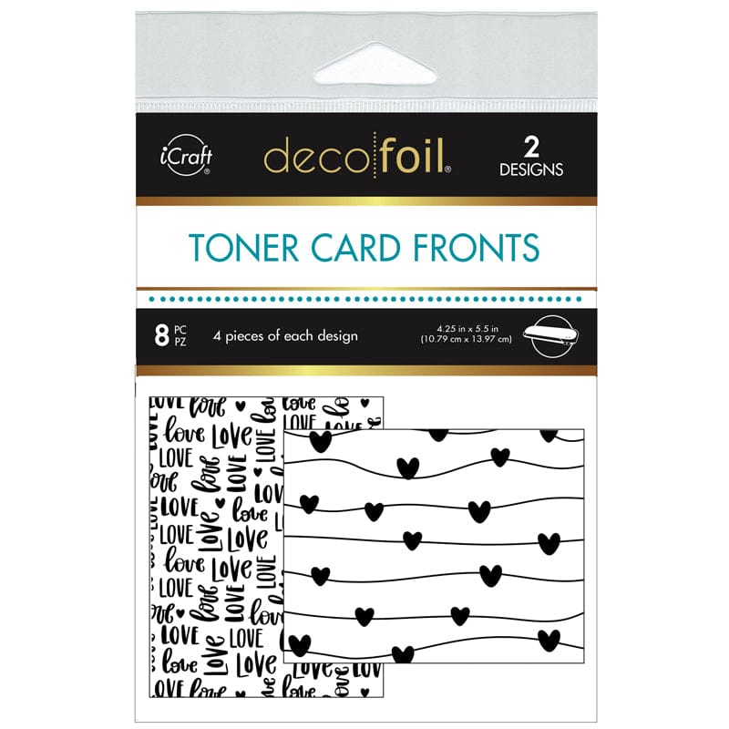 Therm O Web Deco Foil Toner Card Fronts - Love All Ways 5707