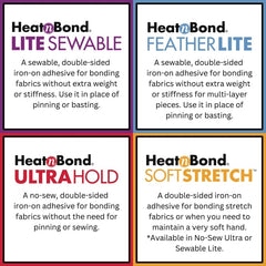 Thermoweb HeatnBond Ultra Hold Iron-On Adhesive - White 17X75yd FOB: MI -  6907868