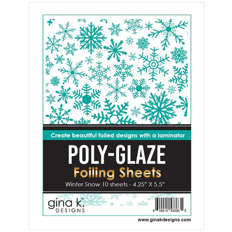 POLY-GLAZE Foiling Sheets- Diamonds – Gina K Designs, LLC