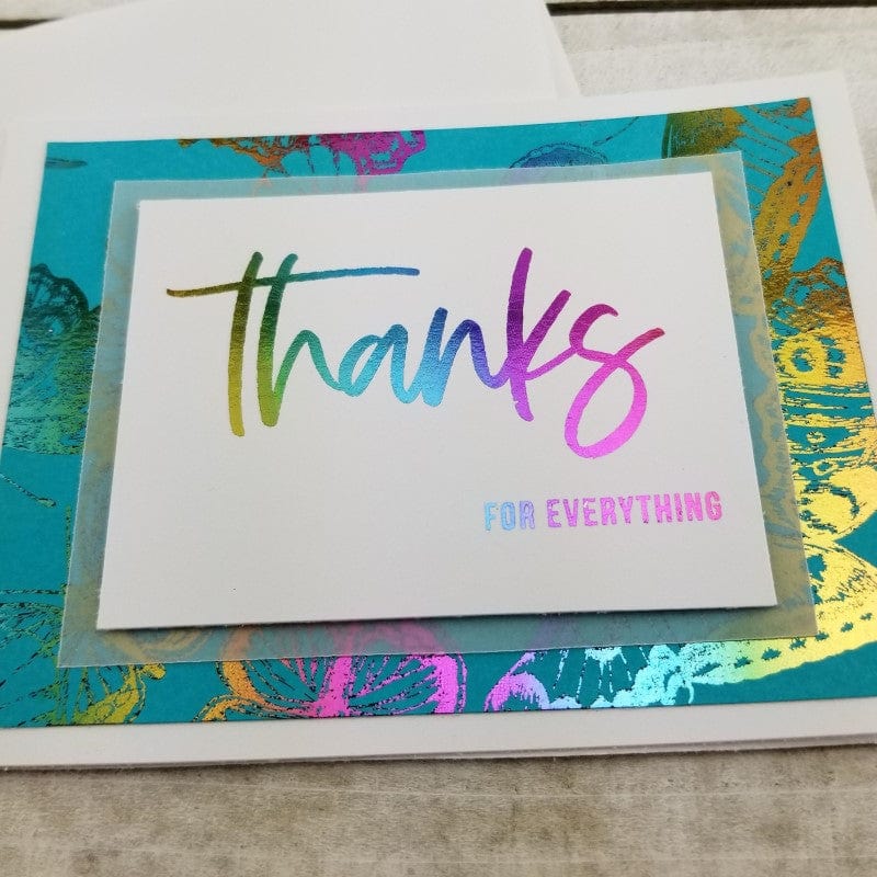 Deco Foil Adhesive Transfers by Unity {sentiments 2} - Unity Stamp Company