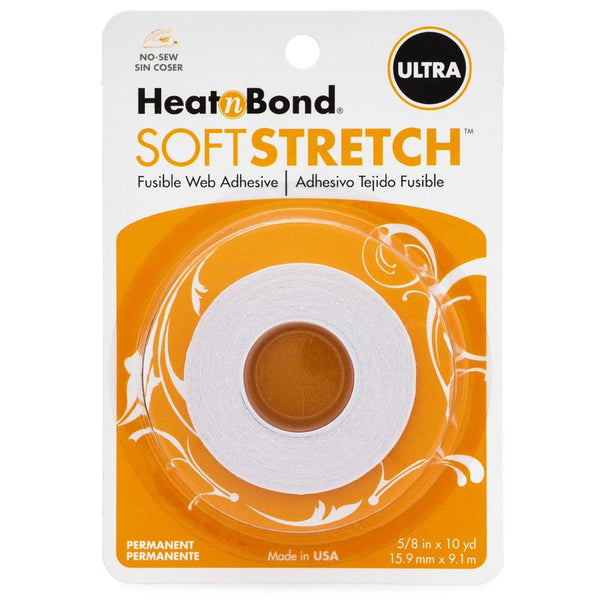 HeatnBond Soft Stretch Ultra Iron-on Fusible Web Adhesive, 17in x 2 yd Roll  