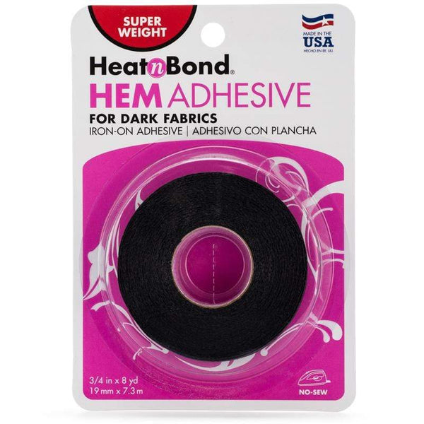 HeatnBond Hem Super Weight Iron-On Adhesive Tape, 3/4 in x 8 yds –