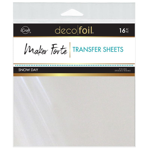 Deco Foil Transfer Foils by Unity, Silver Glitter