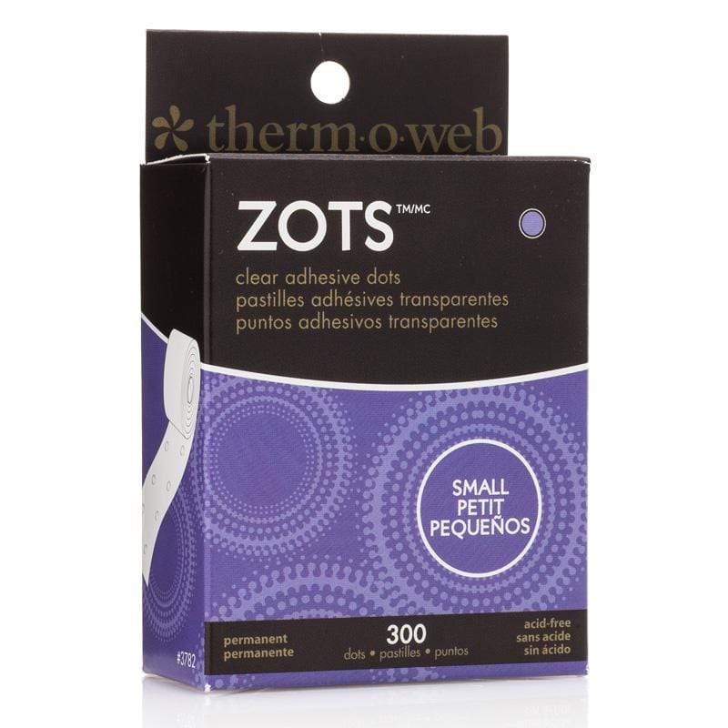 Zots Clear Adhesive Dots Roll 300 count, Small – thermoweb.com